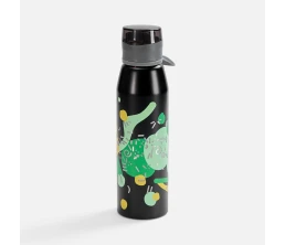 Бутылка для воды Billy Gym, матовая черная