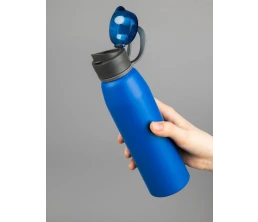 Бутылка для воды Billy Gym, матовая синяя
