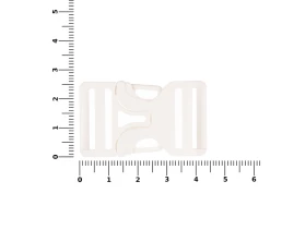 Застежка-пряжка Fibbia, белая