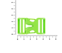 Застежка-пряжка Fibbia, зеленый неон