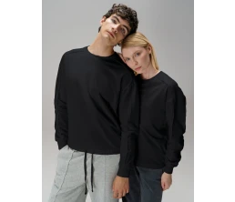 Свитшот унисекс Vozduh, черный