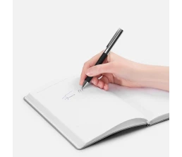 Ручка шариковая Eyeshot Soft Touch, черная