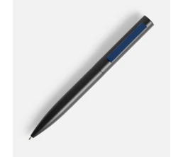 Ручка шариковая Inkolor, черная с темно-синим