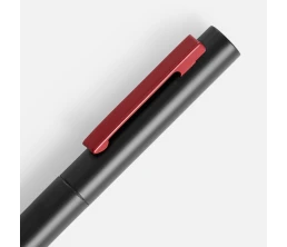 Ручка шариковая Inkolor, черная с красным