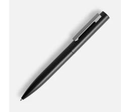 Ручка шариковая Inkolor, черная с серым