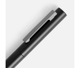 Ручка шариковая Inkolor, черная с серым