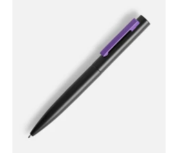 Ручка шариковая Inkolor, черная с фиолетовым
