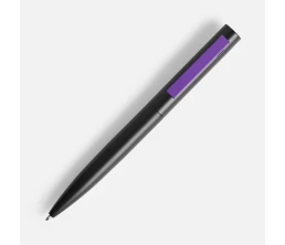 Ручка шариковая Inkolor, черная с фиолетовым
