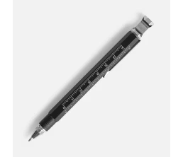 Ручка шариковая Numeric, мультиинструмент, черная