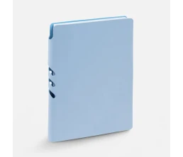 Ежедневник Flexpen Shall, недатированный, голубой