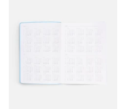 Ежедневник Flexpen Shall, недатированный, голубой