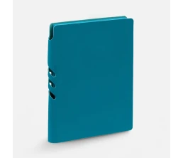Ежедневник Flexpen Shall, недатированный, бирюзовый