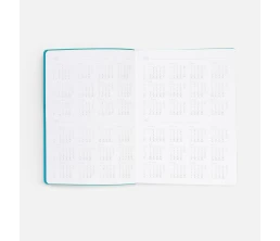 Ежедневник Flexpen Shall, недатированный, бирюзовый