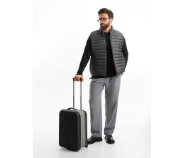 Чемодан Bonfold, черный с серым