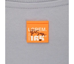 Лейбл из ПВХ Kare, оранжевый неон