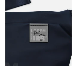 Лейбл из ПВХ Kare, серый