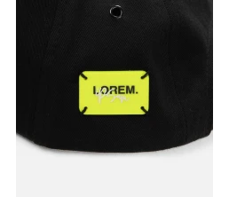 Лейбл из ПВХ Kreta, S, желтый неон