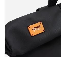 Лейбл из ПВХ Kreta, S, оранжевый неон