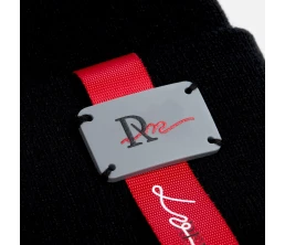 Лейбл из ПВХ Kreta, S, серый