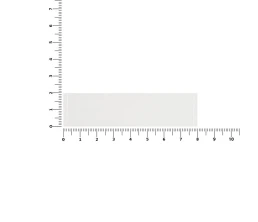 Лейбл из ПВХ Dzeta, S, прозрачный