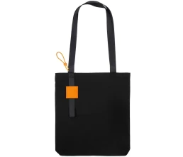 Лейбл из ПВХ Dzeta, L, оранжевый неон