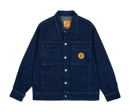 Лейбл из ПВХ Dzeta, L, оранжевый неон