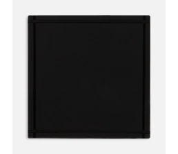 Лейбл из ПВХ Dzeta, L, черный