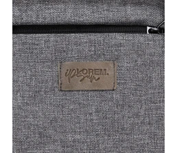 Лейбл кожаный Pasek, XS, серый