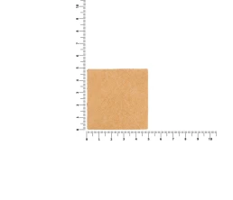 Лейбл кожаный Pasek, L, бежевый