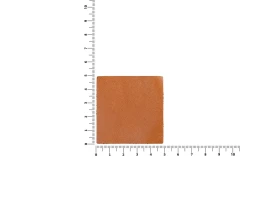 Лейбл кожаный Pasek, L, горчичный