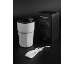 Термостакан Freshbrew, белый