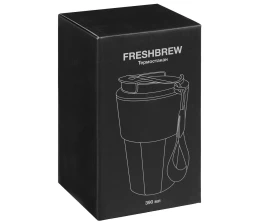 Термостакан Freshbrew, черный