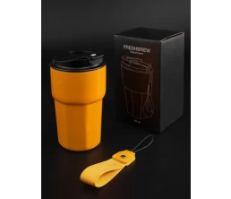 Термостакан Freshbrew, оранжевый