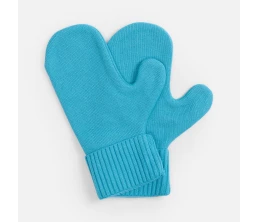 Варежки Yong, ярко-голубые