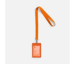 Лента для бейджа Pin, оранжевая