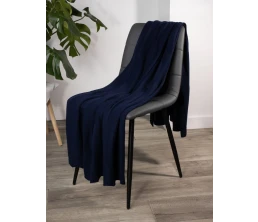 Плед Rombus, темно-синий (сапфир)