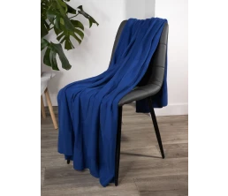 Плед Rombus, синий (василек)