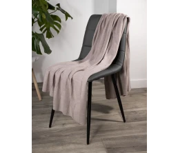 Плед Rombus, бежевый меланж