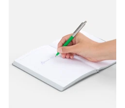 Ручка шариковая Senator Point Metal, ver.2, зеленая