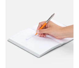 Ручка шариковая Senator Point Metal, ver.2, оранжевая