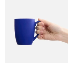 Кружка Good Morning с покрытием софт-тач, ver.2, синяя
