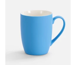 Кружка Good Morning с покрытием софт-тач, ver.2, голубая