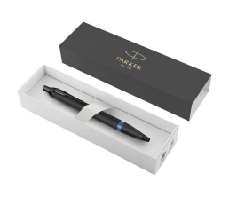 Ручка шариковая Parker IM Professionals Marine Blue BT, черная с синим