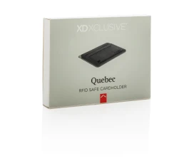 Держатель для карт Quebec RFID с защитой от сканирования RFID