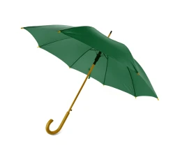 Зонт-трость "Радуга", зеленый