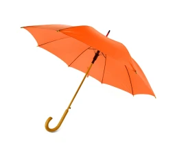 Зонт-трость "Радуга", оранжевый