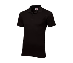 Рубашка поло "First" мужская, черный