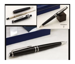 Шариковая ручка Waterman Expert 3, цвет: Black CT, стержень: Mblu