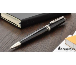 Шариковая ручка Waterman Expert 3, цвет: Black CT, стержень: Mblu