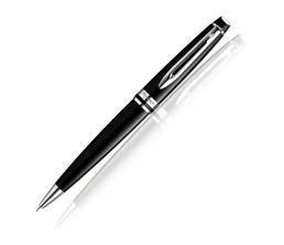 Шариковая ручка Waterman Expert 3, цвет: Black CT, стержень: Mblu